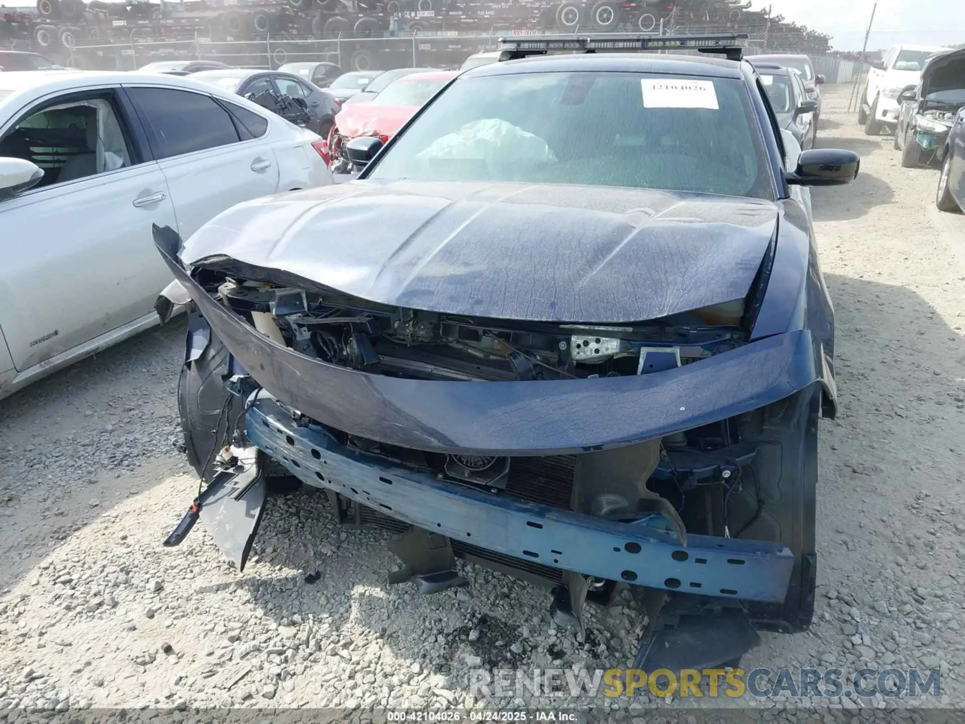 6 Photograph of a damaged car 2C3CDXAT6MH639895 DODGE CHARGER 2021