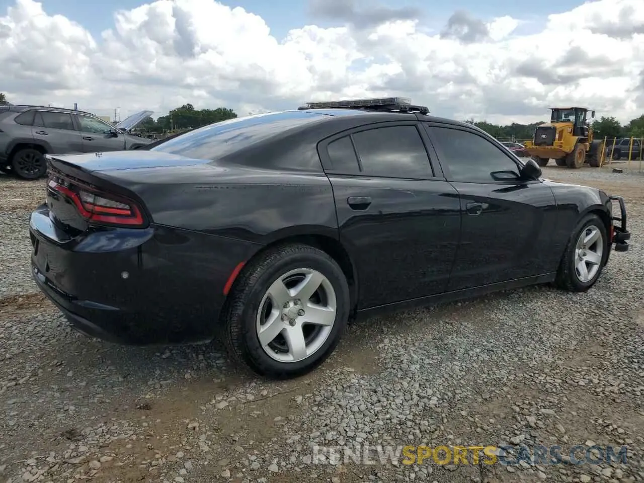 3 Photograph of a damaged car 2C3CDXAT6MH663162 DODGE CHARGER 2021