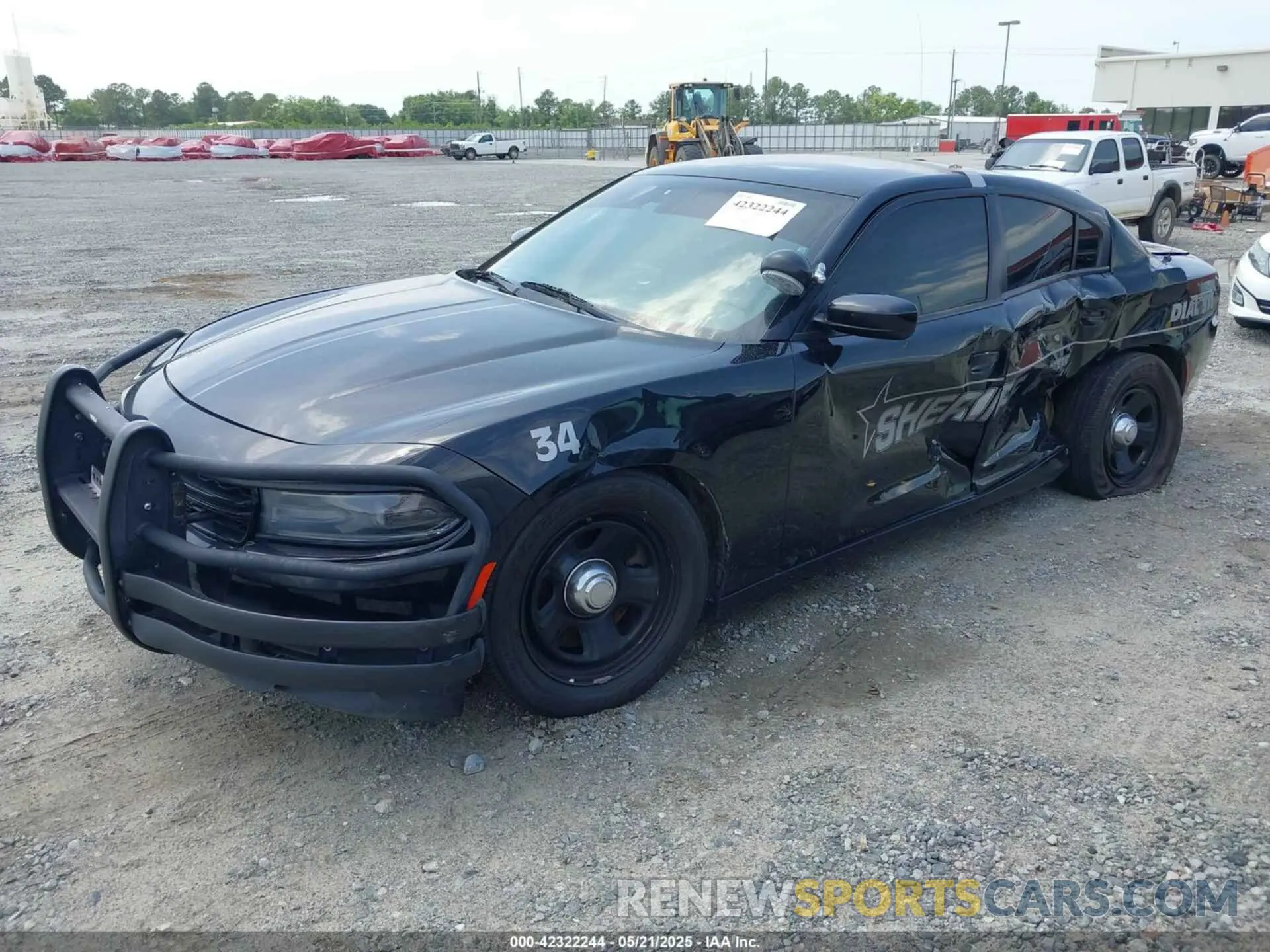 2 Photograph of a damaged car 2C3CDXAT7MH523170 DODGE CHARGER 2021
