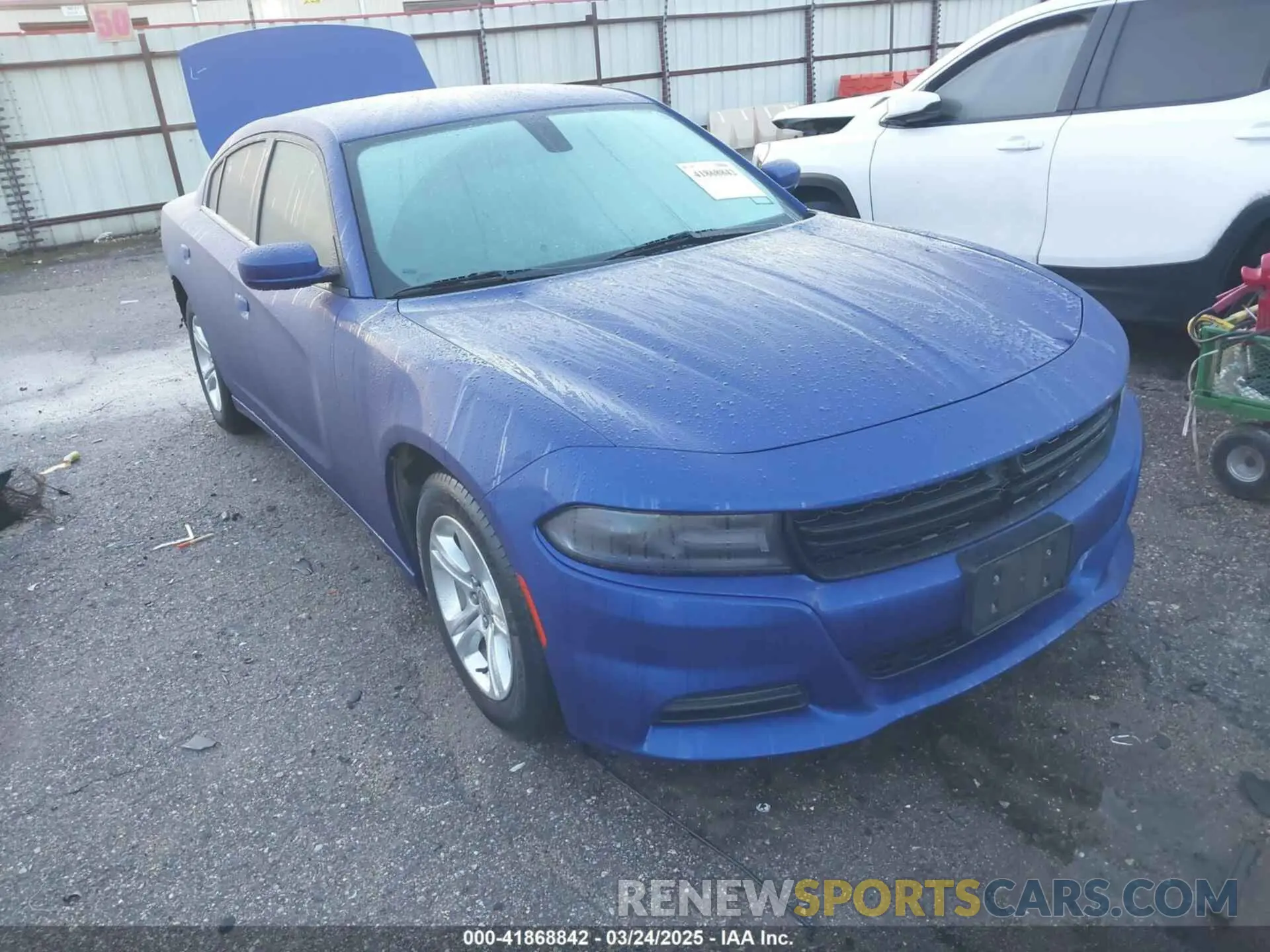 1 Photograph of a damaged car 2C3CDXBG0MH533797 DODGE CHARGER 2021
