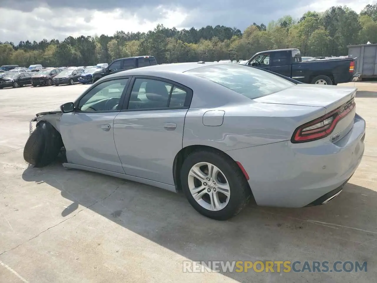2 Photograph of a damaged car 2C3CDXBG0MH548512 DODGE CHARGER 2021