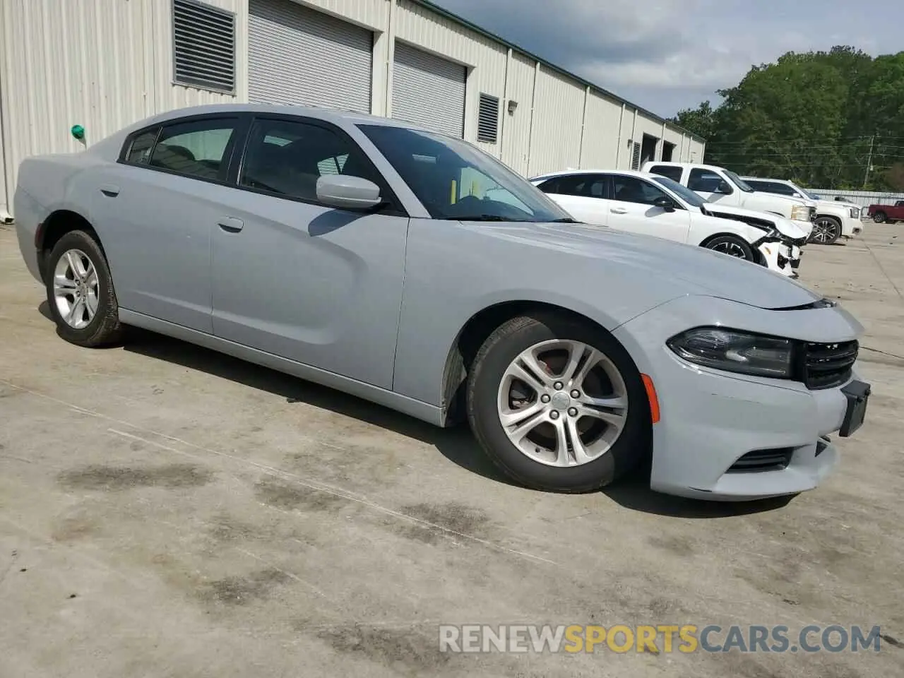 4 Photograph of a damaged car 2C3CDXBG0MH548512 DODGE CHARGER 2021