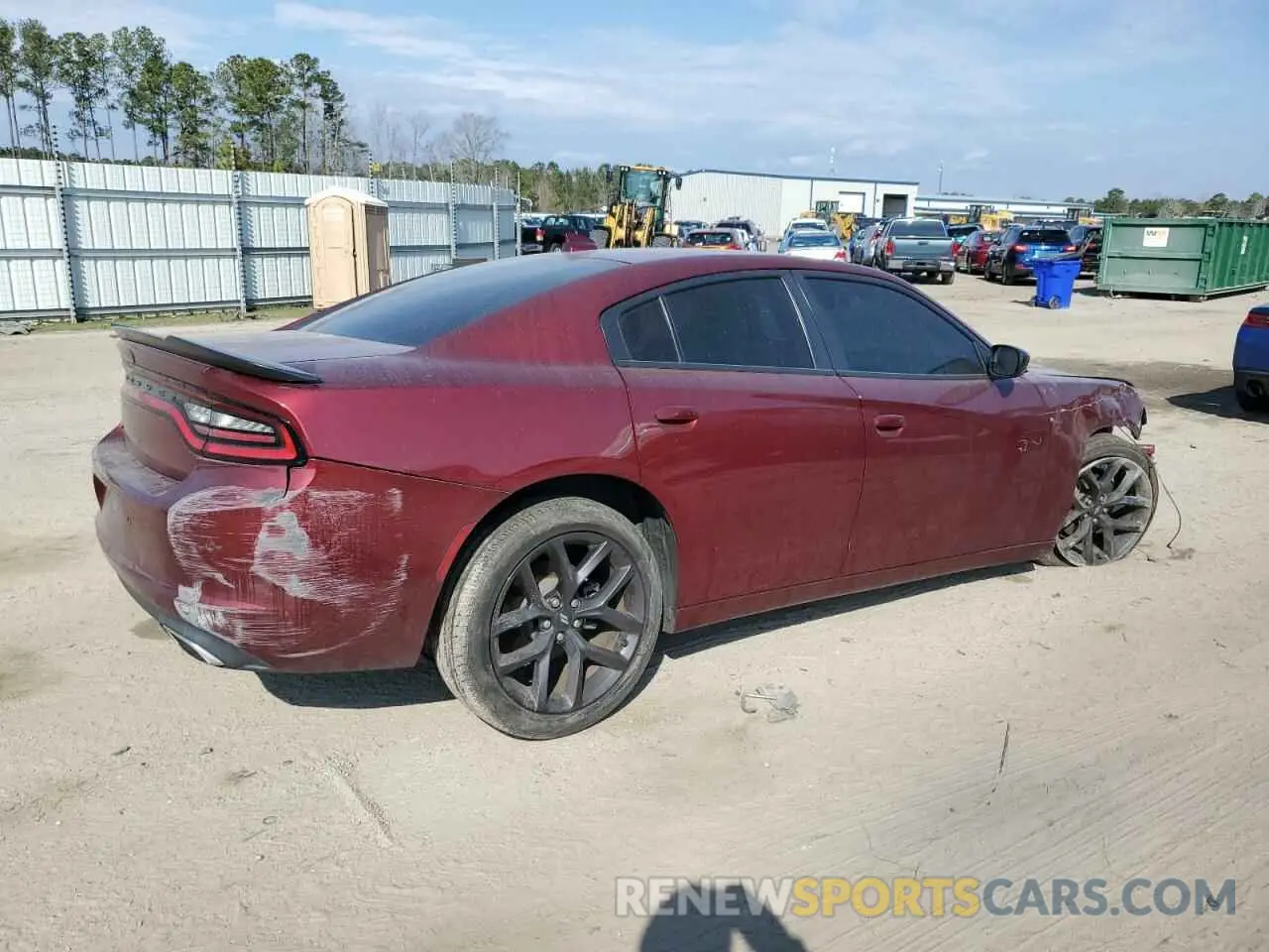 3 Photograph of a damaged car 2C3CDXBG0MH588363 DODGE CHARGER 2021