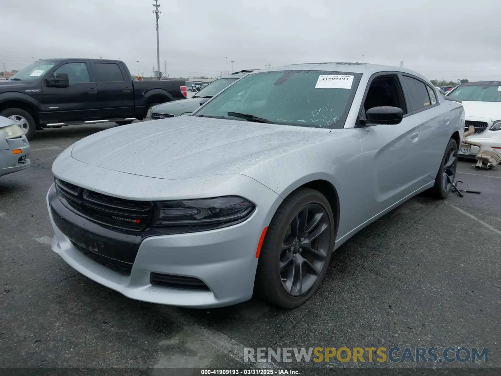 2 Photograph of a damaged car 2C3CDXBG0MH639974 DODGE CHARGER 2021