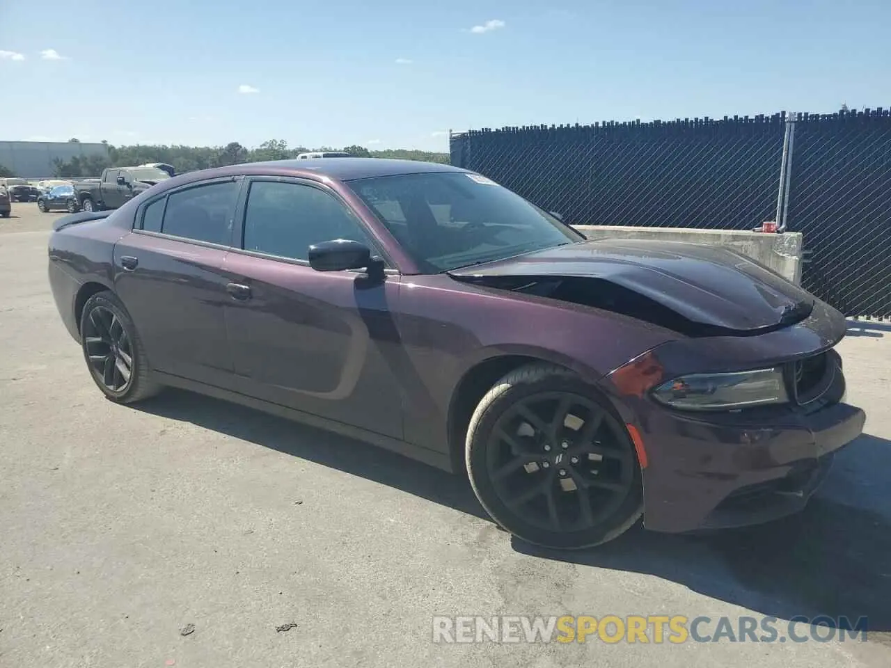 4 Photograph of a damaged car 2C3CDXBG0MH671372 DODGE CHARGER 2021
