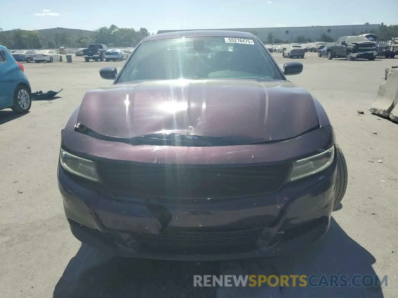 5 Photograph of a damaged car 2C3CDXBG0MH671372 DODGE CHARGER 2021