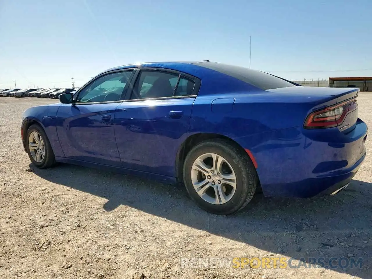 2 Photograph of a damaged car 2C3CDXBG0MH678029 DODGE CHARGER 2021