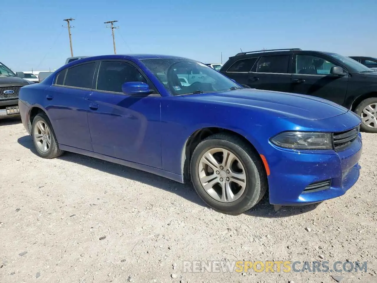 4 Photograph of a damaged car 2C3CDXBG0MH678029 DODGE CHARGER 2021