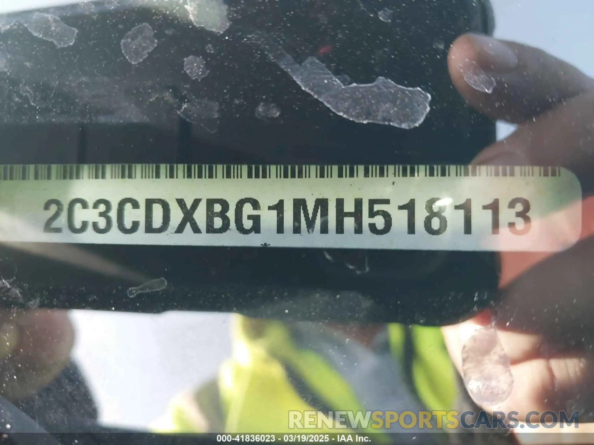 18 Photograph of a damaged car 2C3CDXBG1MH518113 DODGE CHARGER 2021