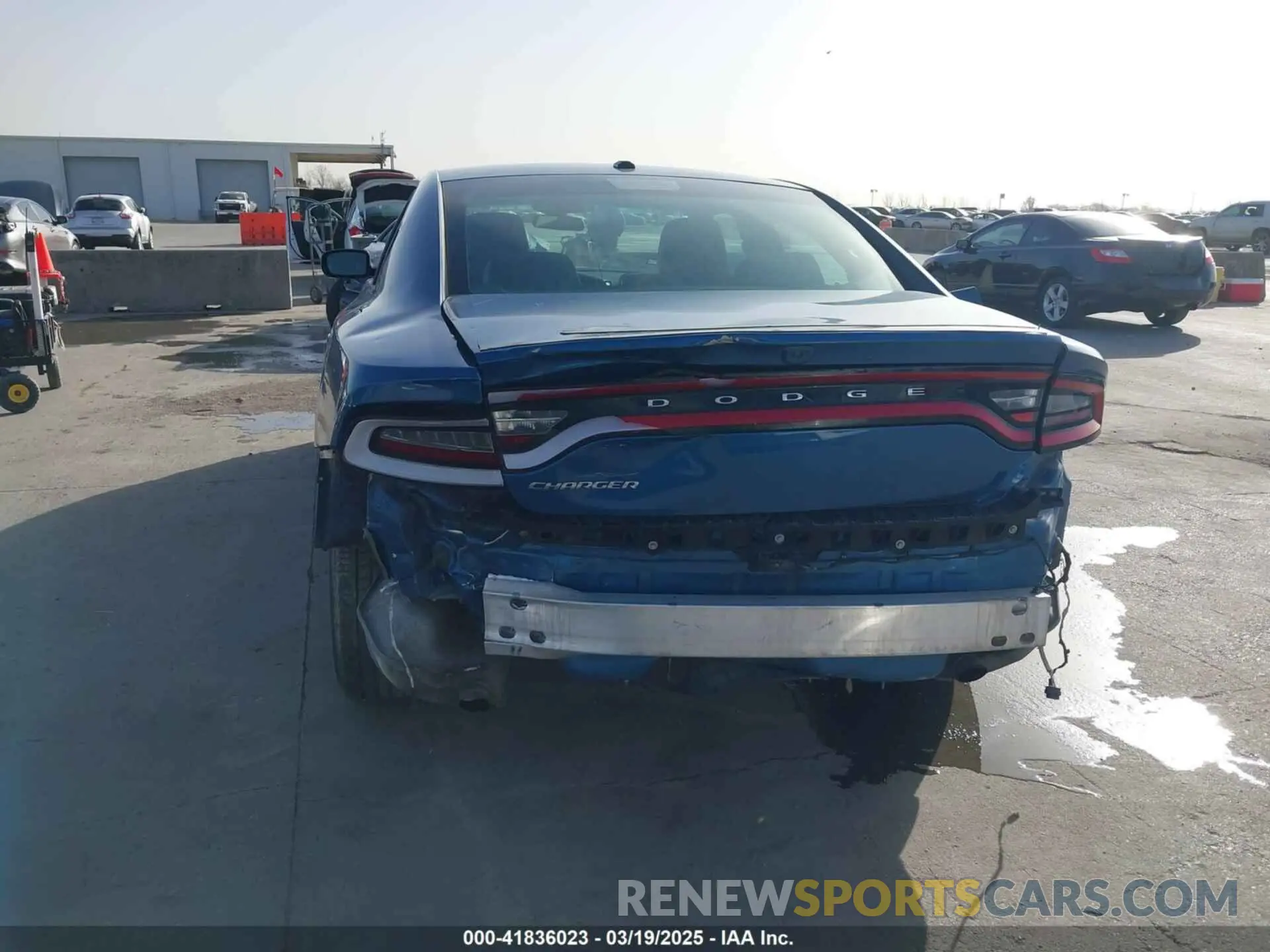 6 Photograph of a damaged car 2C3CDXBG1MH518113 DODGE CHARGER 2021