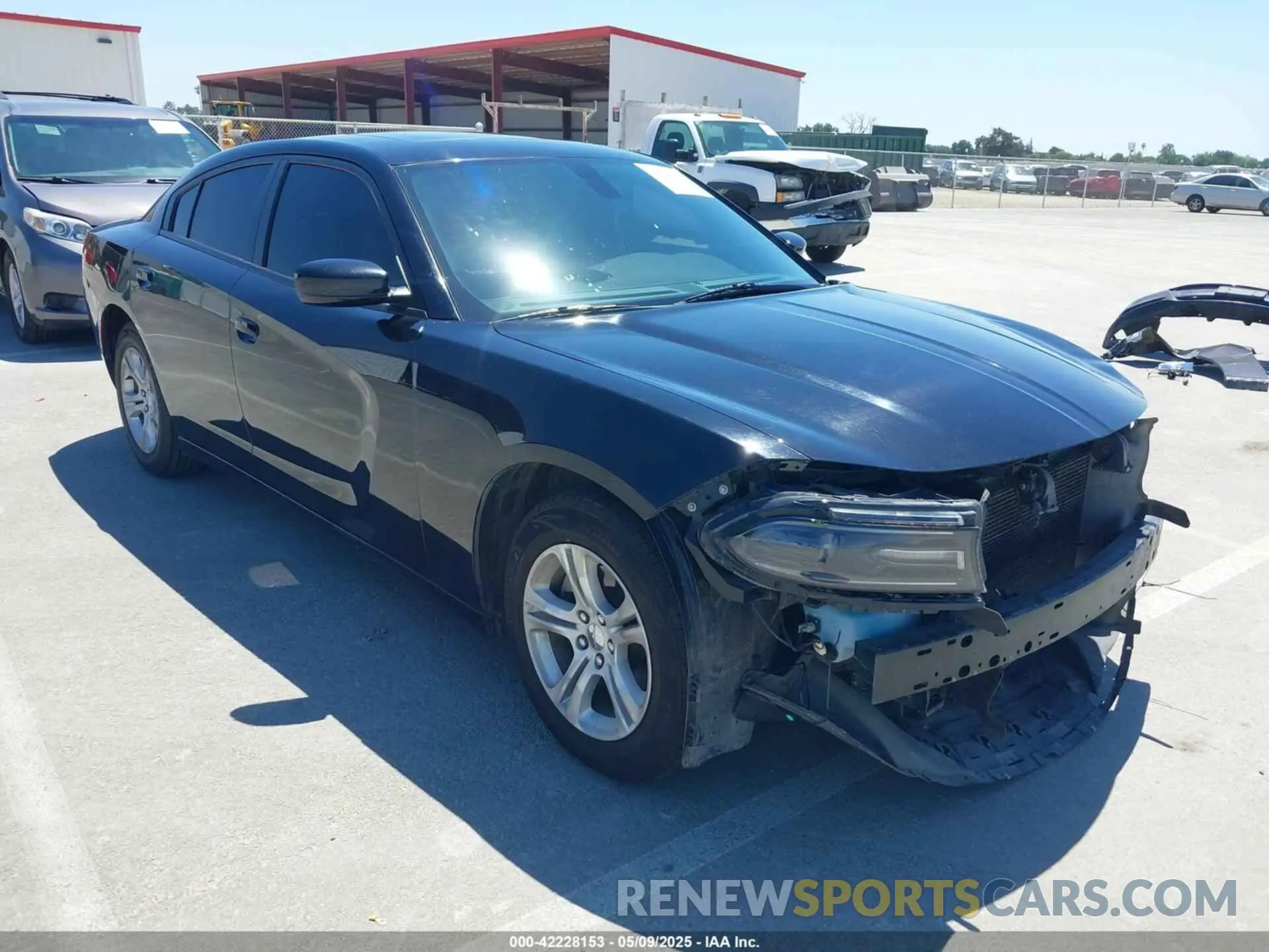 1 Photograph of a damaged car 2C3CDXBG1MH580871 DODGE CHARGER 2021