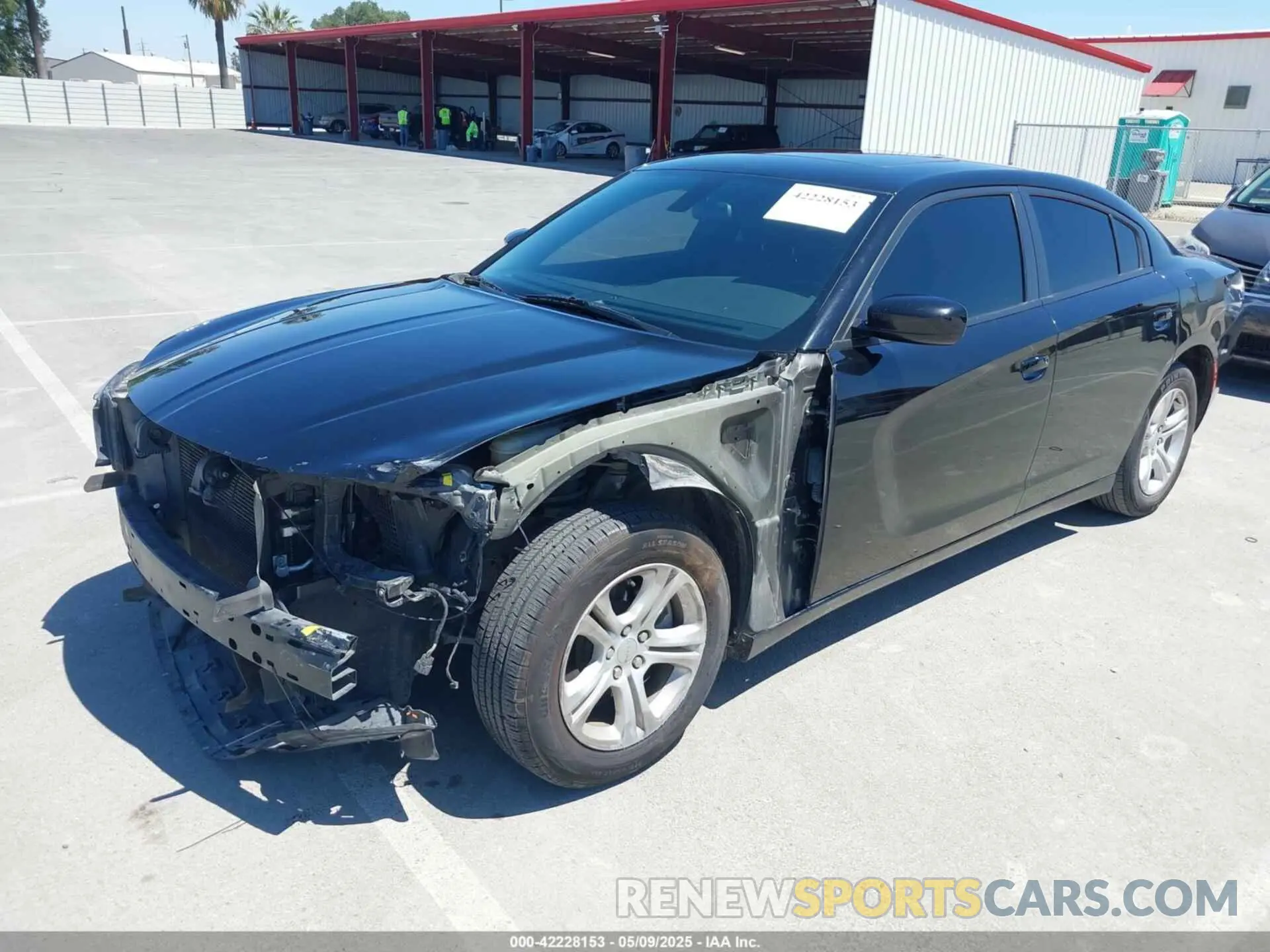 2 Photograph of a damaged car 2C3CDXBG1MH580871 DODGE CHARGER 2021