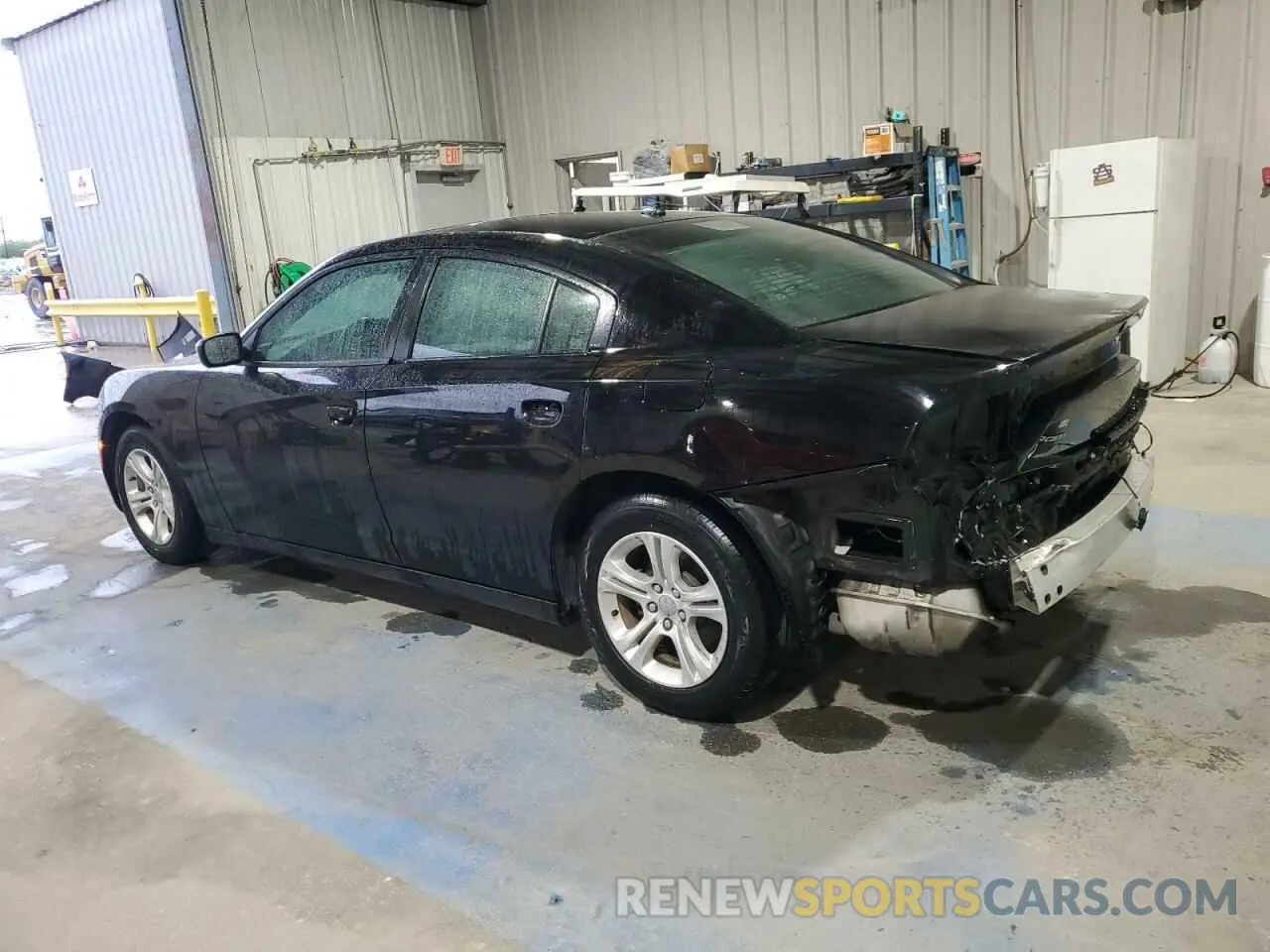 2 Photograph of a damaged car 2C3CDXBG1MH580935 DODGE CHARGER 2021