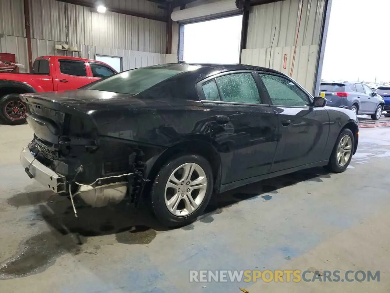 3 Photograph of a damaged car 2C3CDXBG1MH580935 DODGE CHARGER 2021