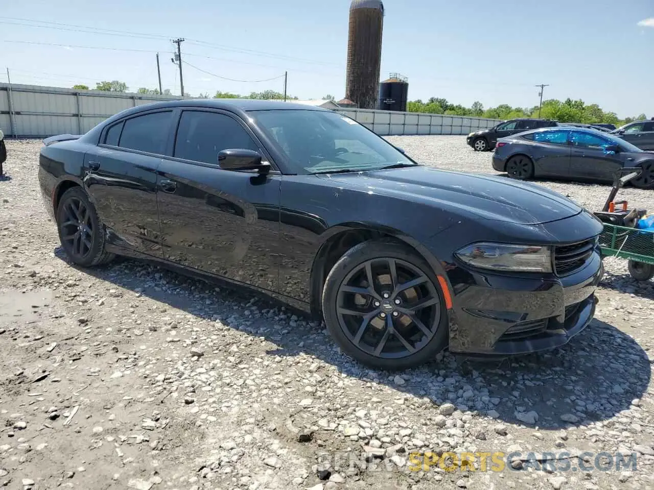 4 Photograph of a damaged car 2C3CDXBG1MH629180 DODGE CHARGER 2021