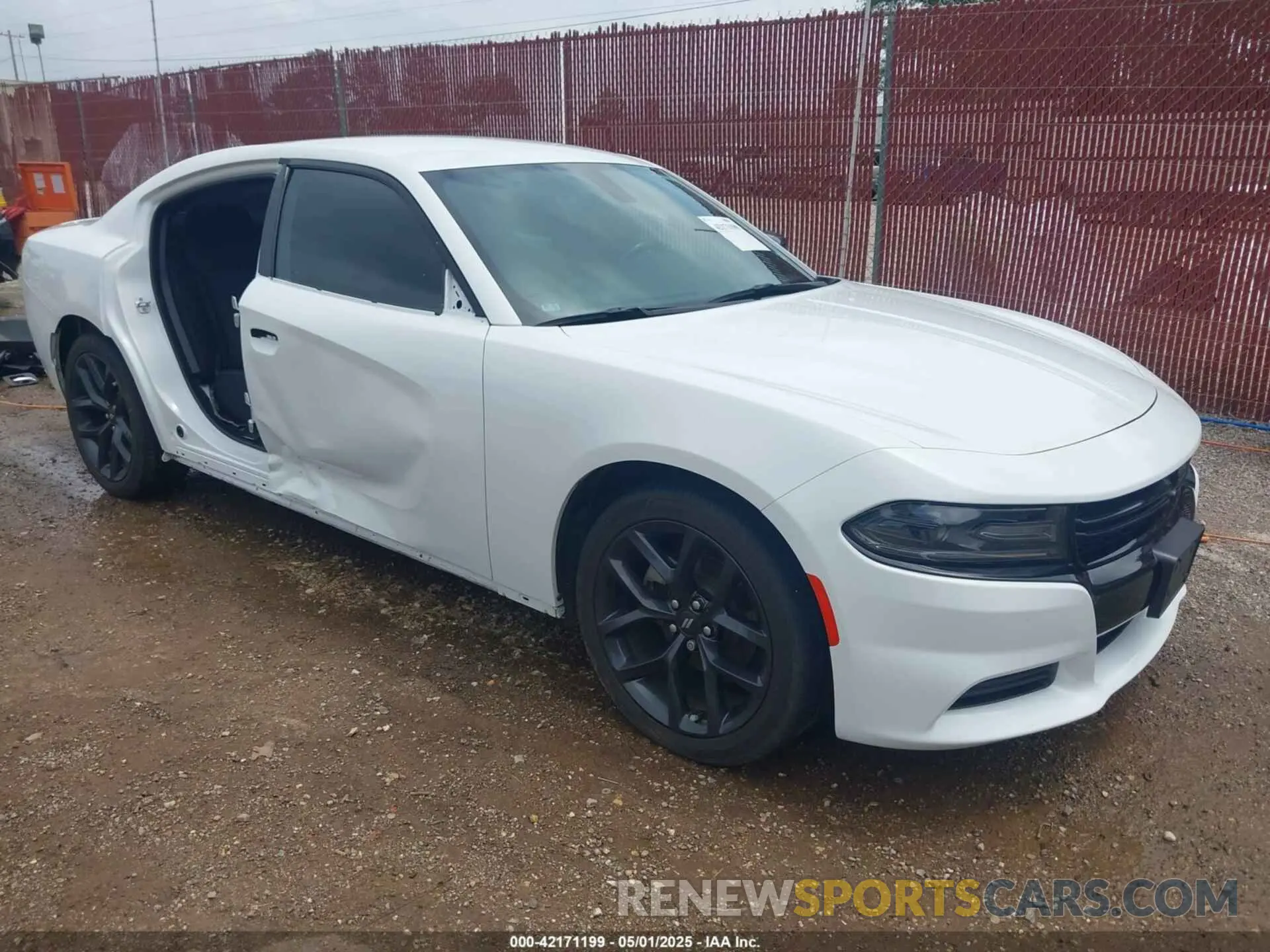1 Photograph of a damaged car 2C3CDXBG1MH677746 DODGE CHARGER 2021