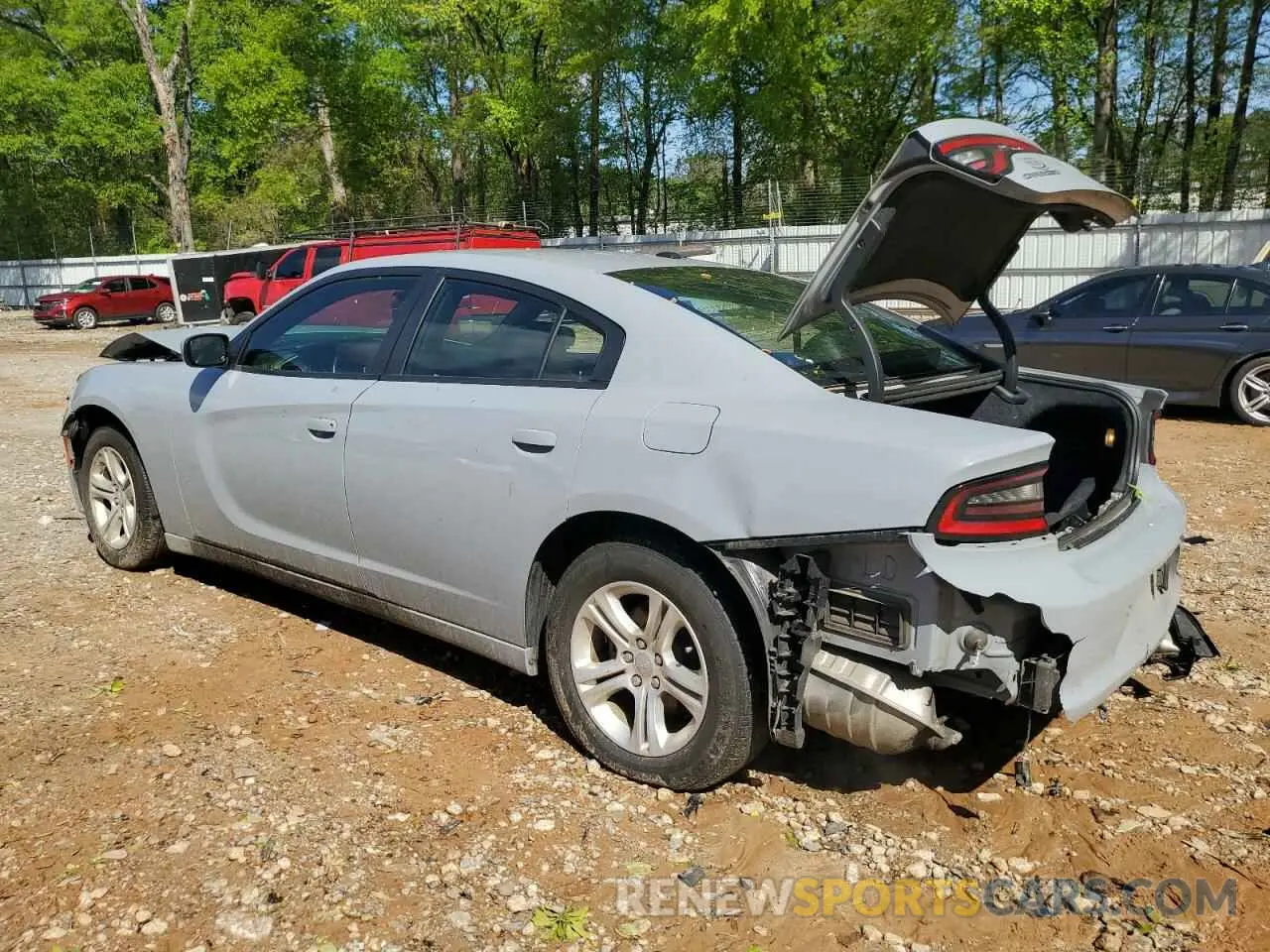 2 Photograph of a damaged car 2C3CDXBG2MH628278 DODGE CHARGER 2021