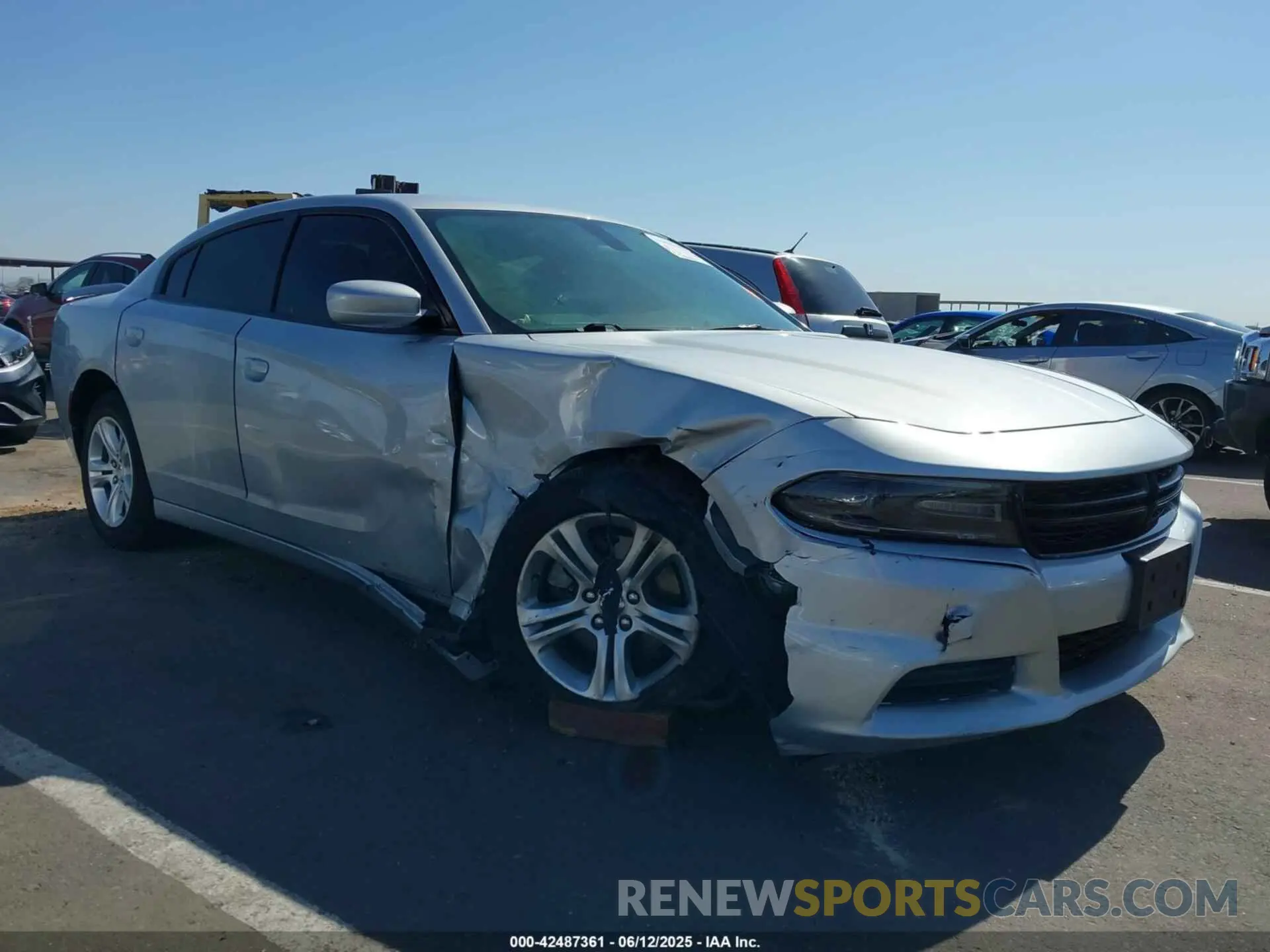 6 Photograph of a damaged car 2C3CDXBG2MH628359 DODGE CHARGER 2021