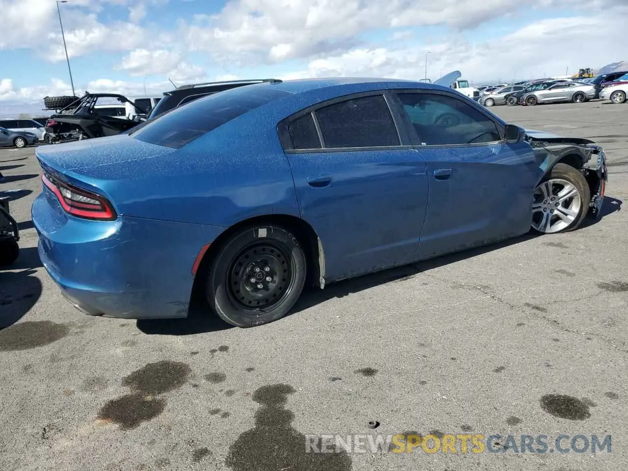 3 Photograph of a damaged car 2C3CDXBG2MH632654 DODGE CHARGER 2021