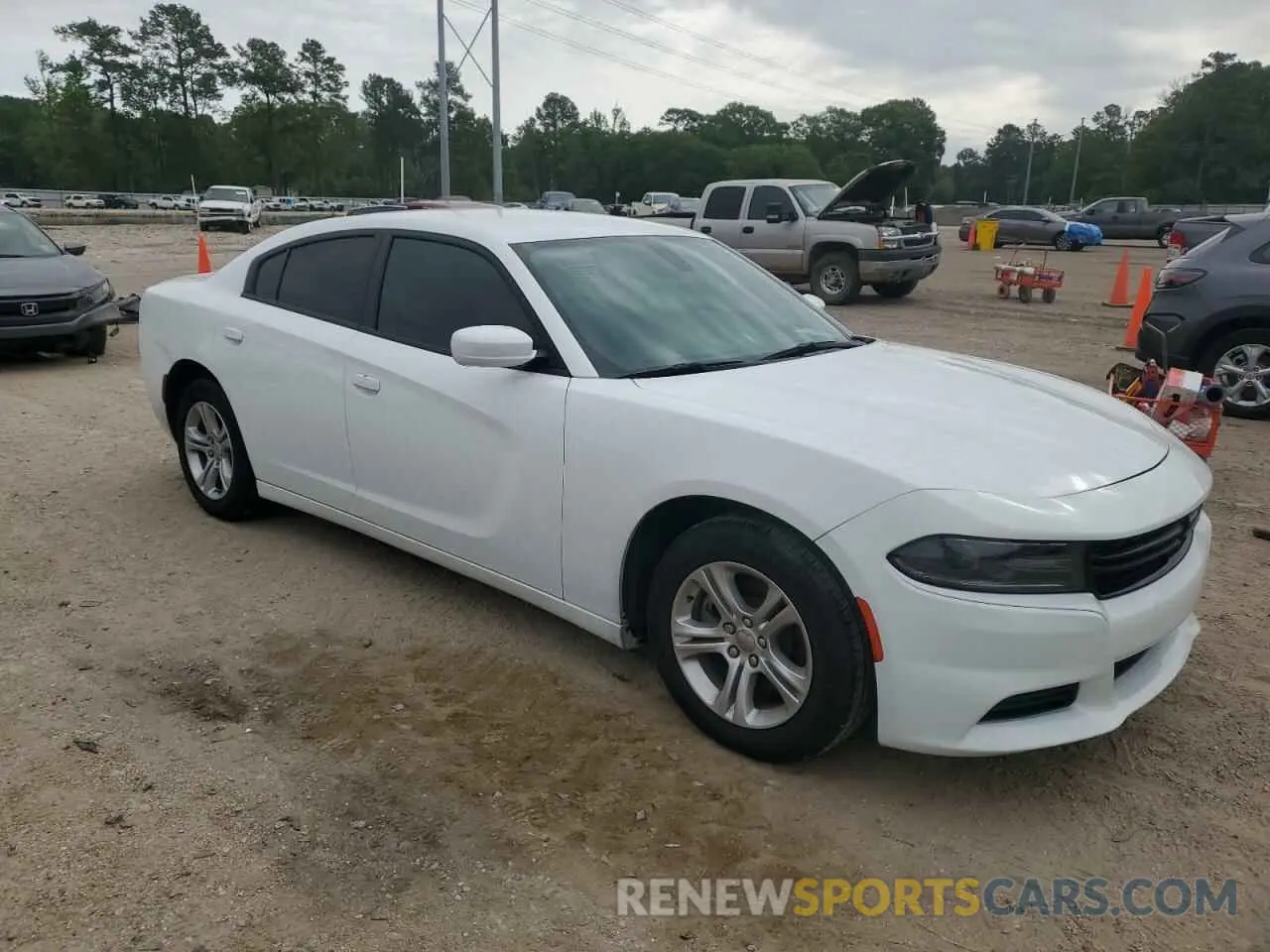 4 Photograph of a damaged car 2C3CDXBG2MH639118 DODGE CHARGER 2021