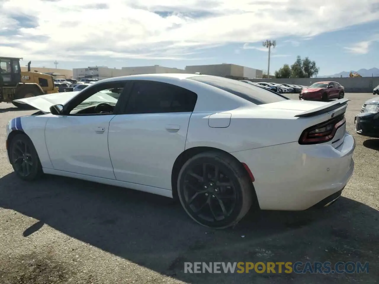 2 Photograph of a damaged car 2C3CDXBG3MH607956 DODGE CHARGER 2021