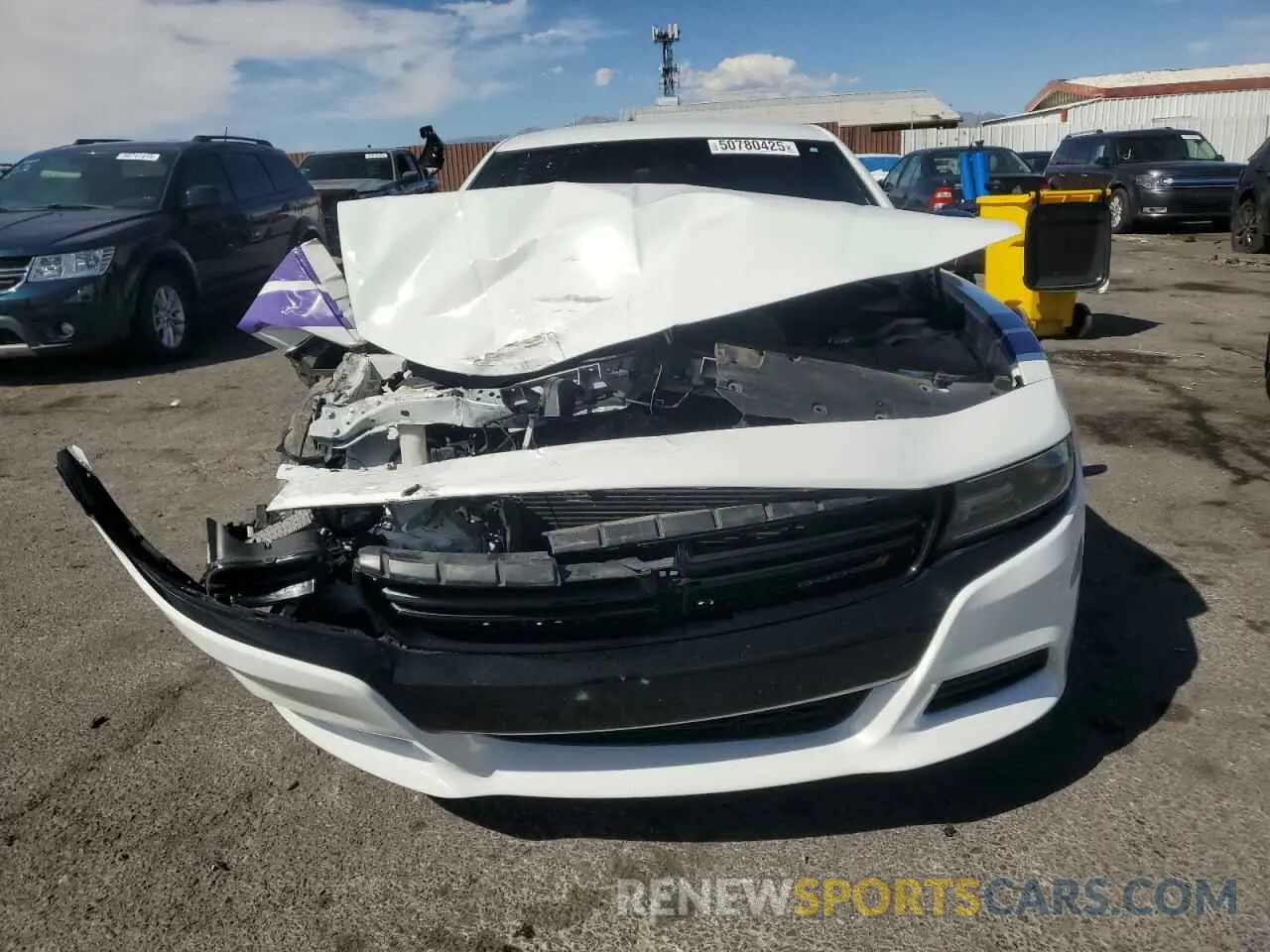 5 Photograph of a damaged car 2C3CDXBG3MH607956 DODGE CHARGER 2021