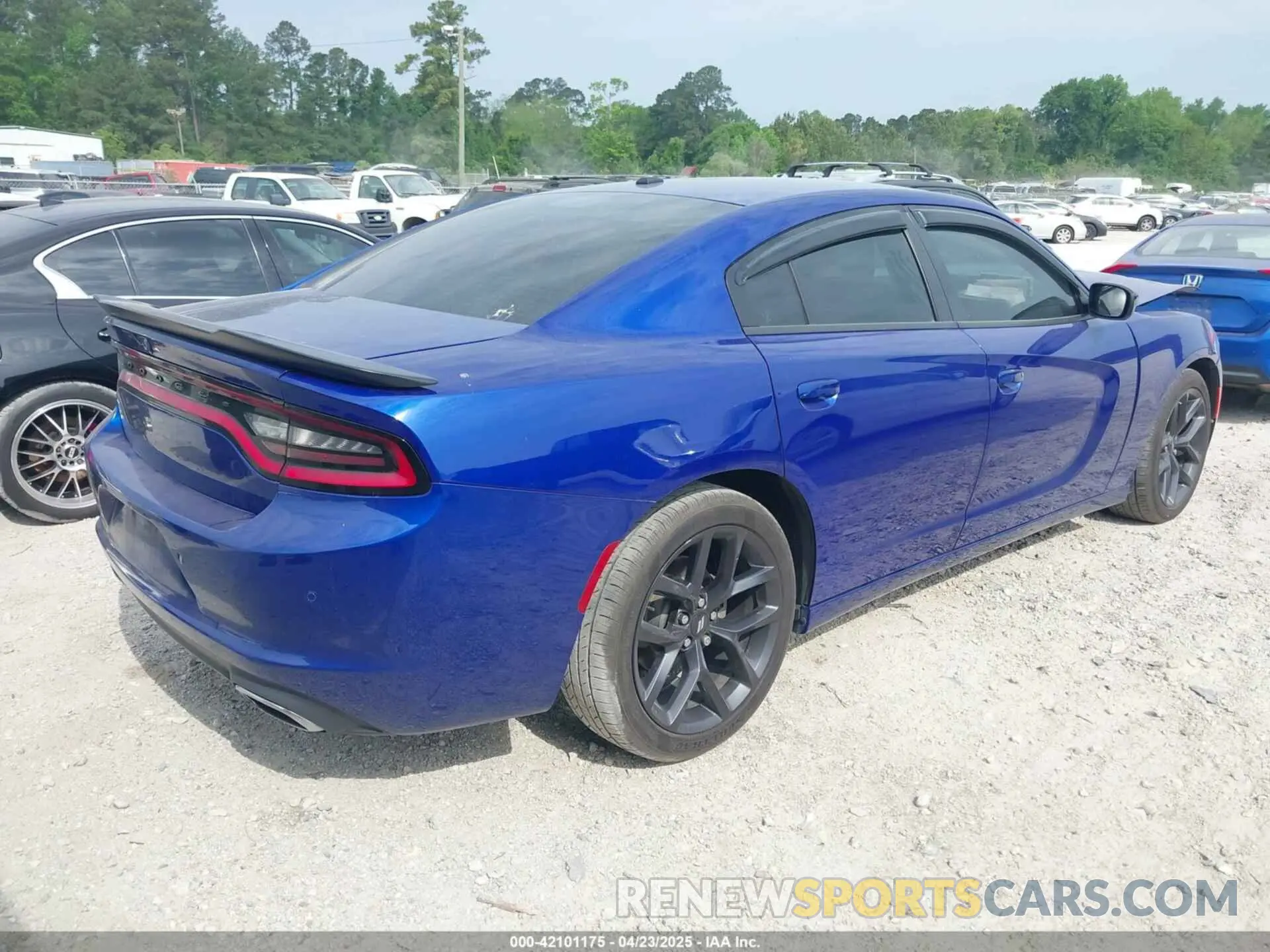 4 Photograph of a damaged car 2C3CDXBG3MH616995 DODGE CHARGER 2021