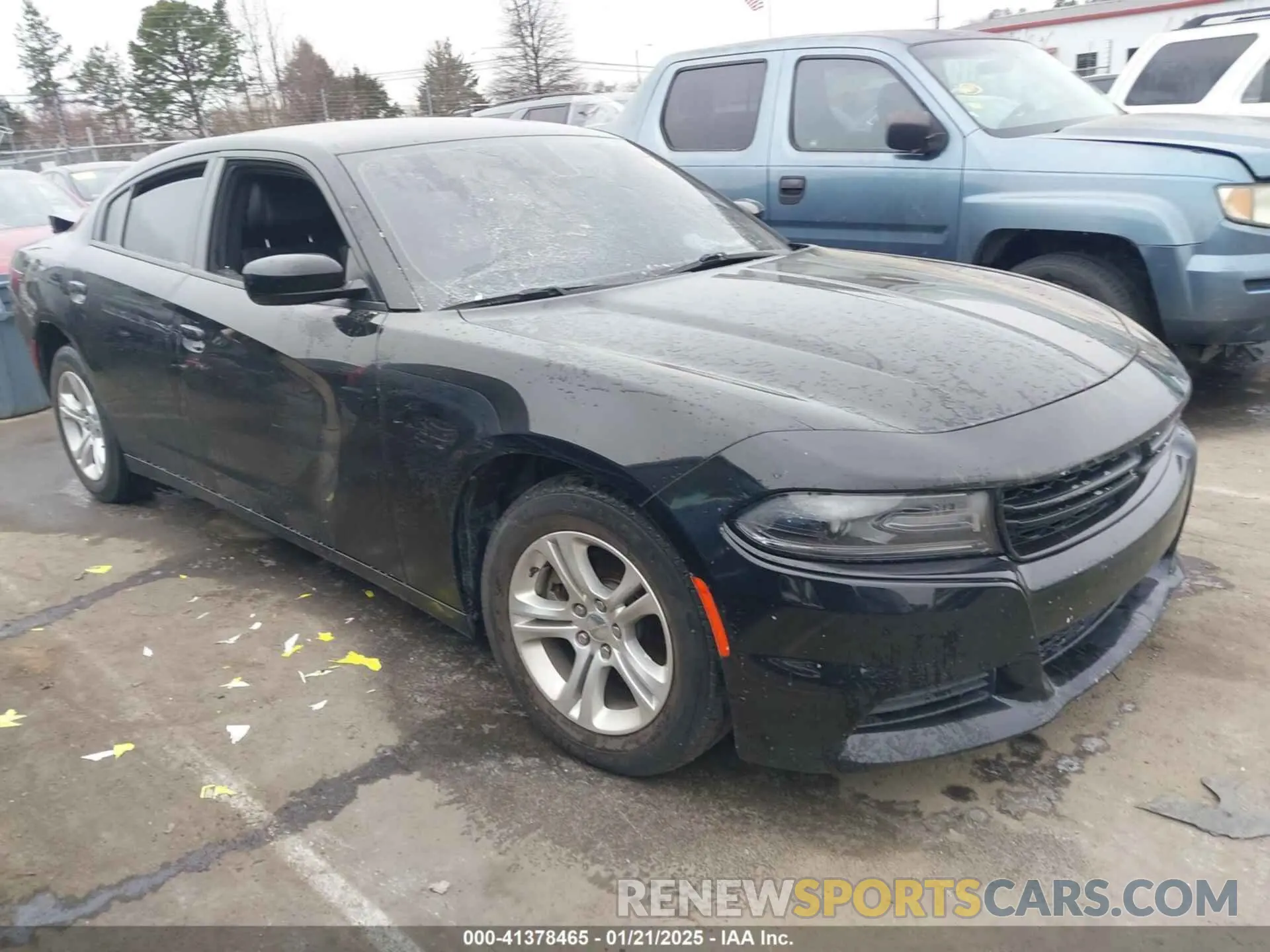 1 Photograph of a damaged car 2C3CDXBG3MH642769 DODGE CHARGER 2021