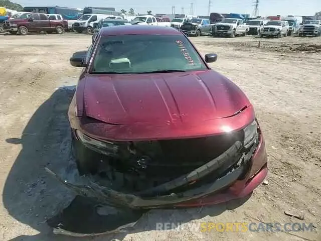 10 Photograph of a damaged car 2C3CDXBG3MH681653 DODGE CHARGER 2021
