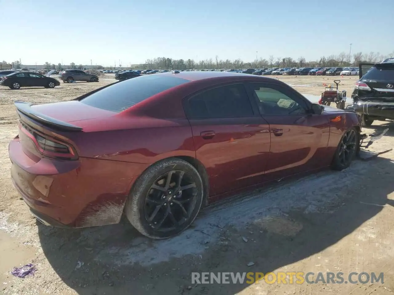3 Photograph of a damaged car 2C3CDXBG3MH681653 DODGE CHARGER 2021