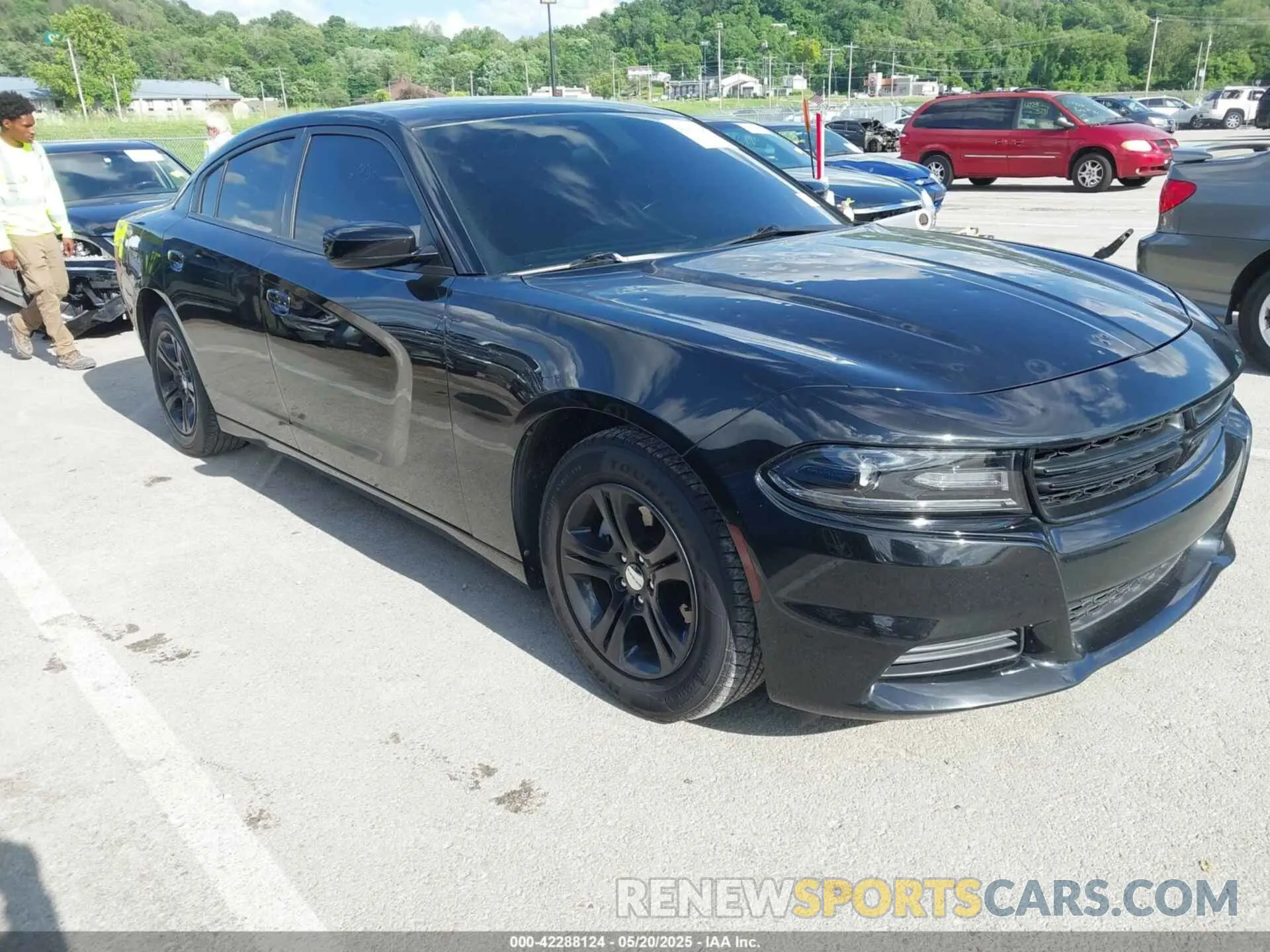 1 Photograph of a damaged car 2C3CDXBG4MH515044 DODGE CHARGER 2021