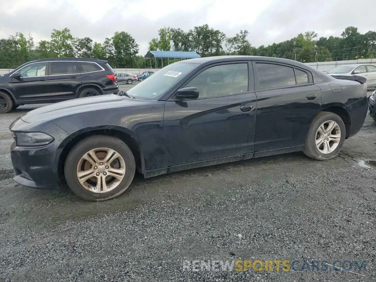 1 Photograph of a damaged car 2C3CDXBG4MH515075 DODGE CHARGER 2021