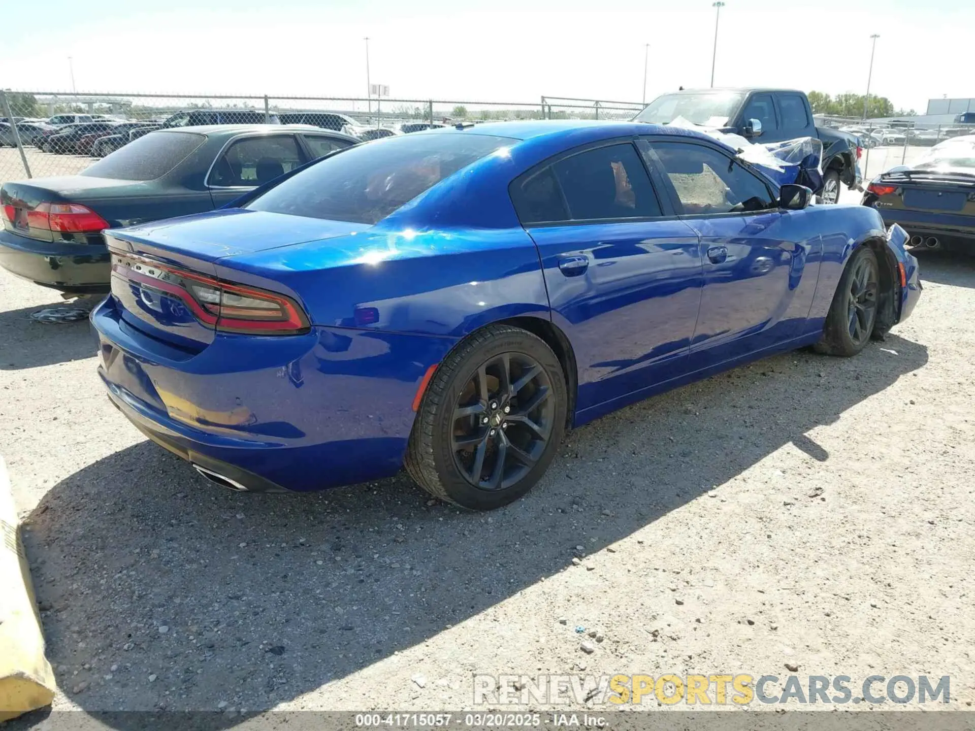 4 Photograph of a damaged car 2C3CDXBG4MH515383 DODGE CHARGER 2021