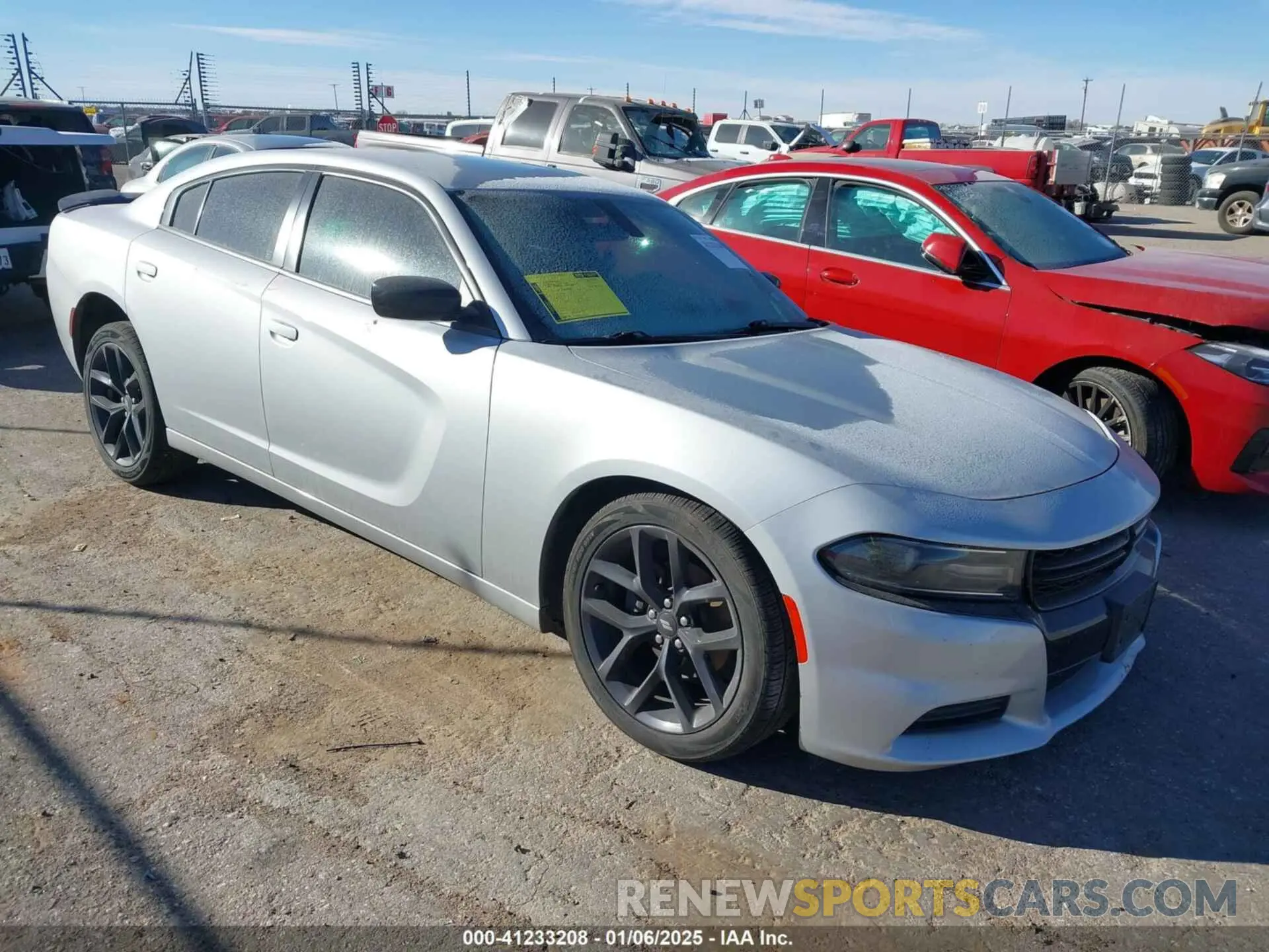 1 Photograph of a damaged car 2C3CDXBG4MH540364 DODGE CHARGER 2021