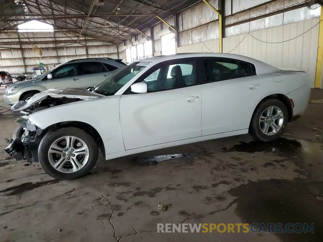 1 Photograph of a damaged car 2C3CDXBG4MH579164 DODGE CHARGER 2021