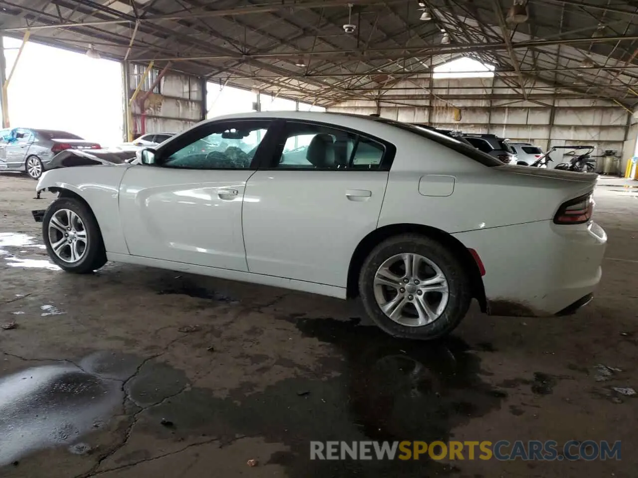 2 Photograph of a damaged car 2C3CDXBG4MH579164 DODGE CHARGER 2021