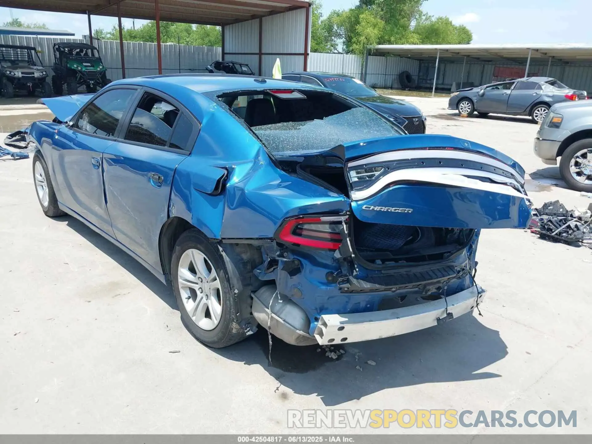 3 Photograph of a damaged car 2C3CDXBG4MH624748 DODGE CHARGER 2021