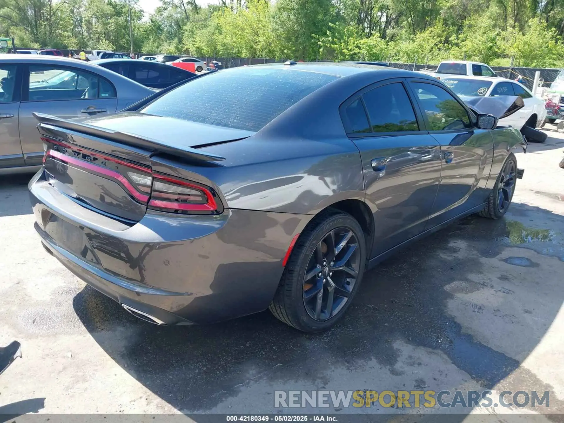 4 Photograph of a damaged car 2C3CDXBG4MH625396 DODGE CHARGER 2021