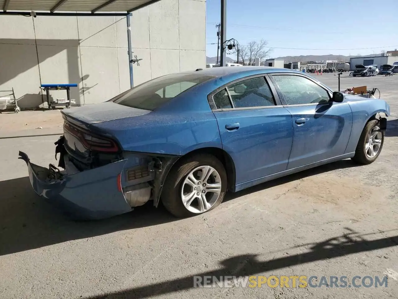 3 Photograph of a damaged car 2C3CDXBG4MH679698 DODGE CHARGER 2021