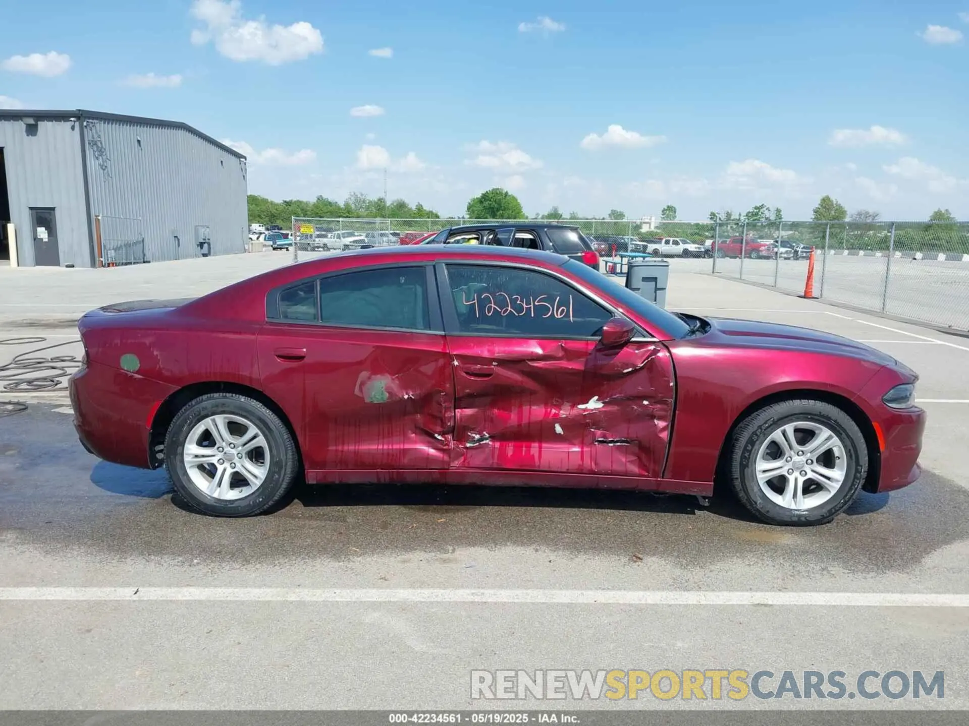 13 Photograph of a damaged car 2C3CDXBG5MH522214 DODGE CHARGER 2021