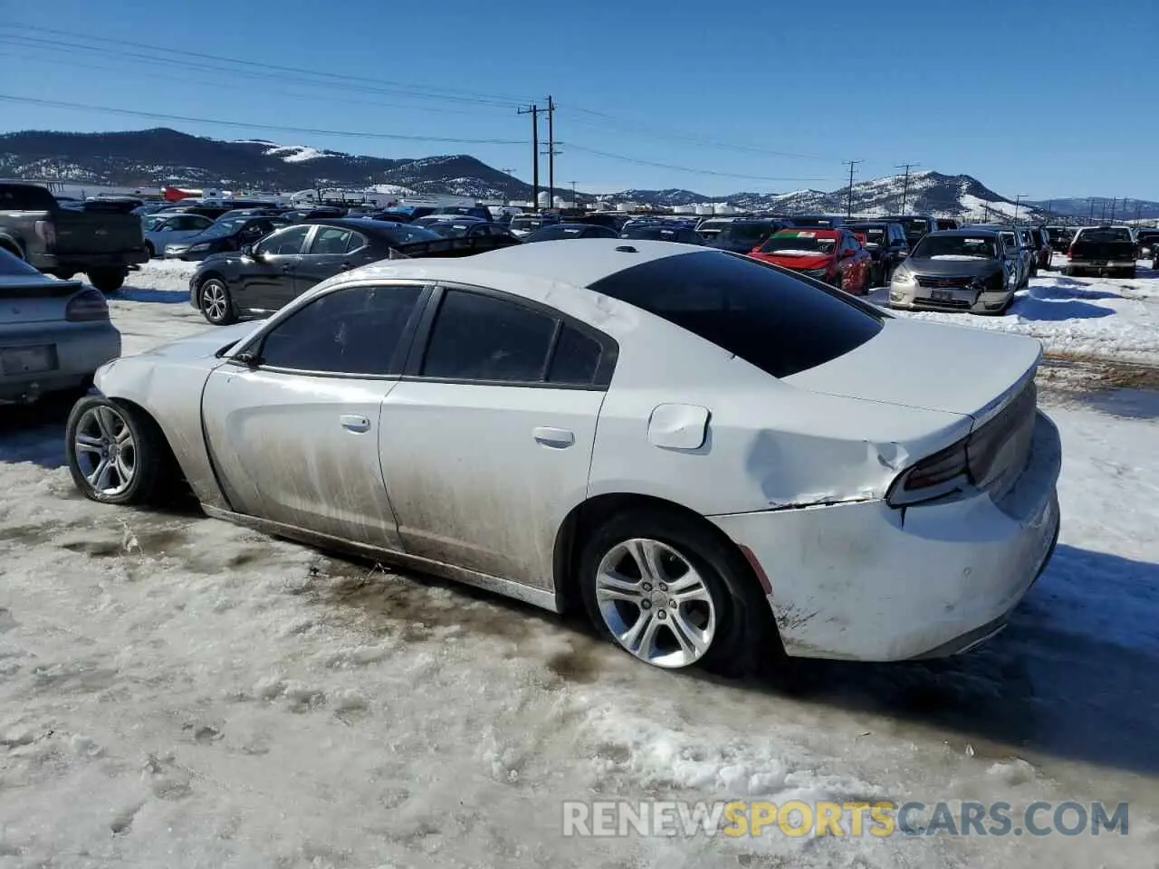 2 Photograph of a damaged car 2C3CDXBG5MH522410 DODGE CHARGER 2021