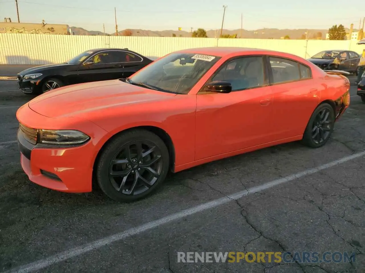 1 Photograph of a damaged car 2C3CDXBG5MH533942 DODGE CHARGER 2021