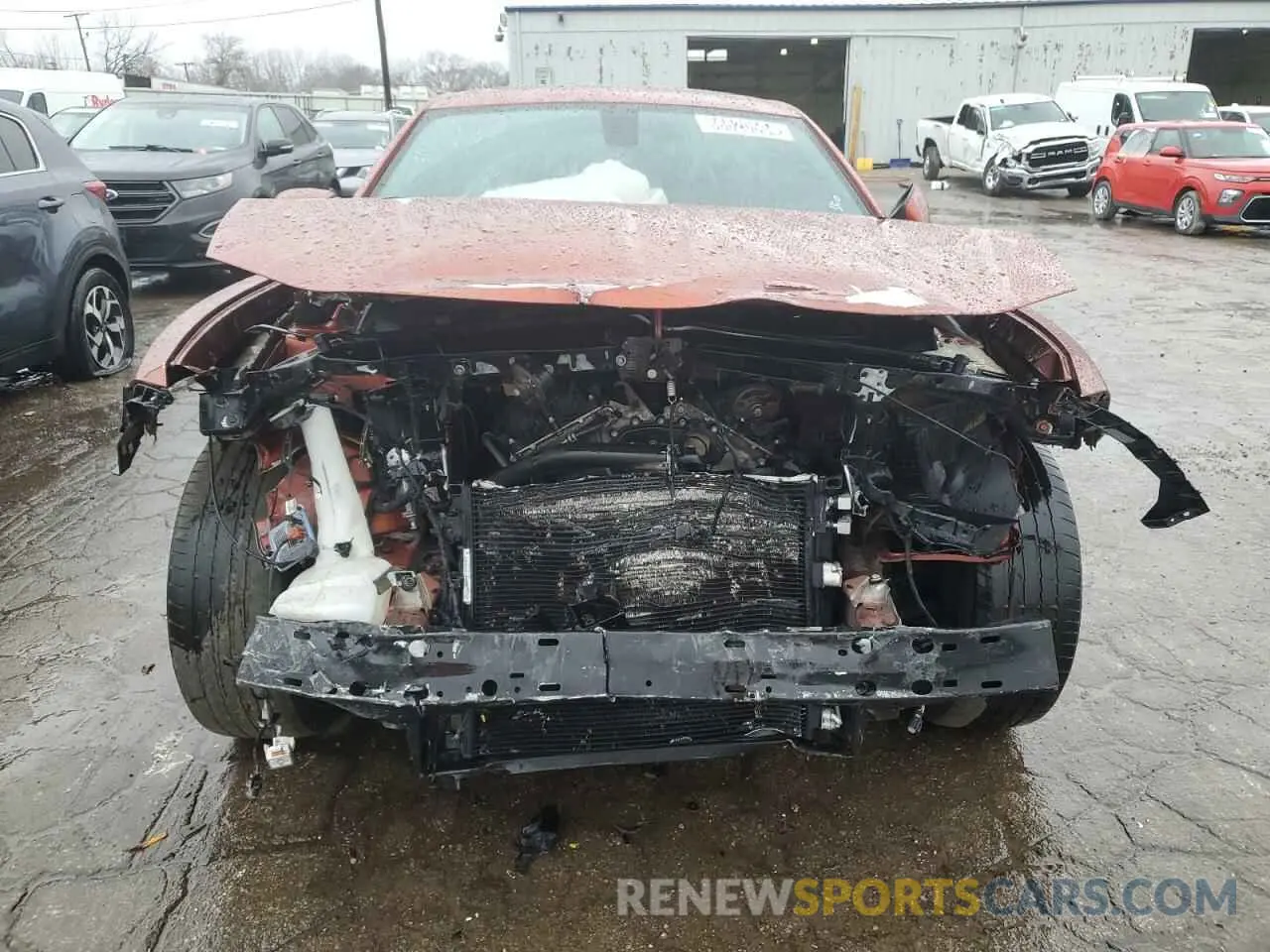 5 Photograph of a damaged car 2C3CDXBG5MH536386 DODGE CHARGER 2021