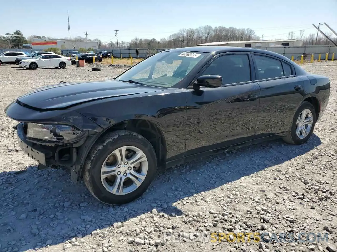 1 Photograph of a damaged car 2C3CDXBG5MH642840 DODGE CHARGER 2021