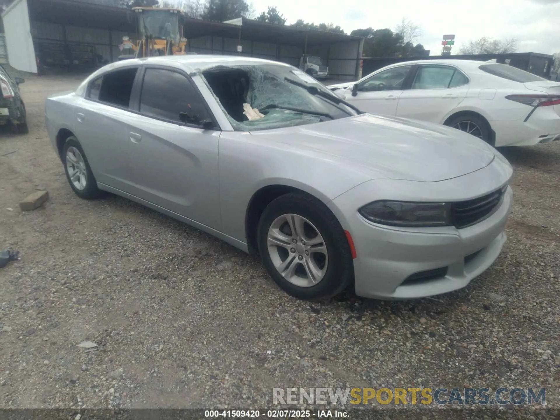 1 Photograph of a damaged car 2C3CDXBG5MH642871 DODGE CHARGER 2021