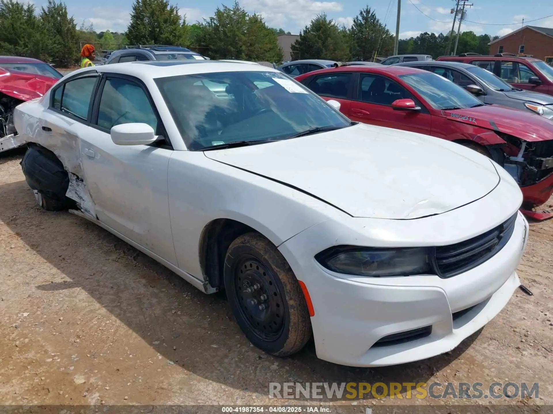 1 Photograph of a damaged car 2C3CDXBG6MH511142 DODGE CHARGER 2021