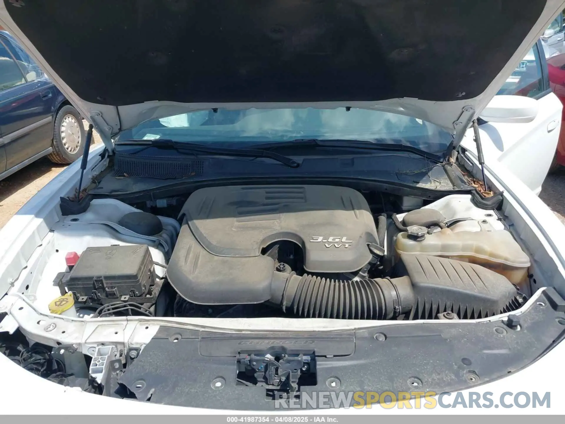 10 Photograph of a damaged car 2C3CDXBG6MH511142 DODGE CHARGER 2021