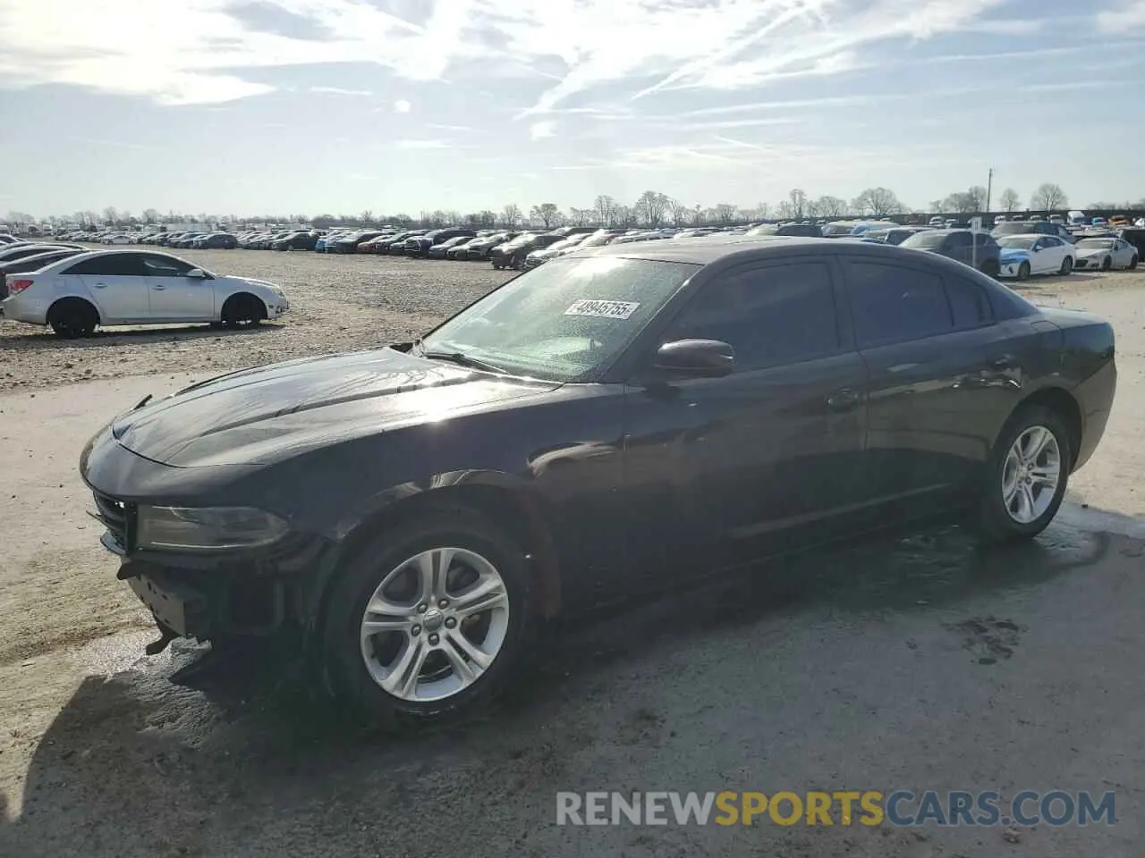 1 Photograph of a damaged car 2C3CDXBG6MH515160 DODGE CHARGER 2021