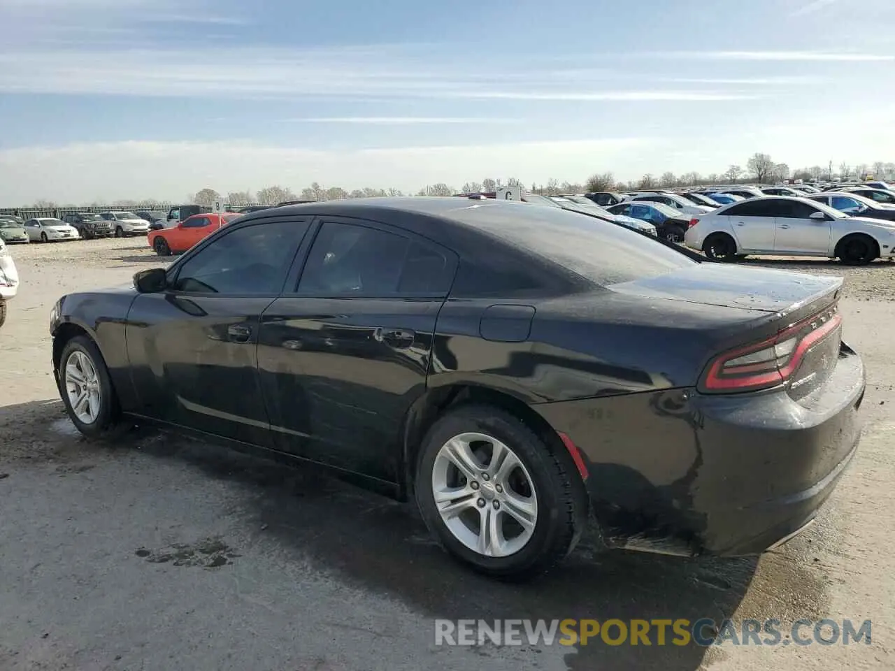 2 Photograph of a damaged car 2C3CDXBG6MH515160 DODGE CHARGER 2021