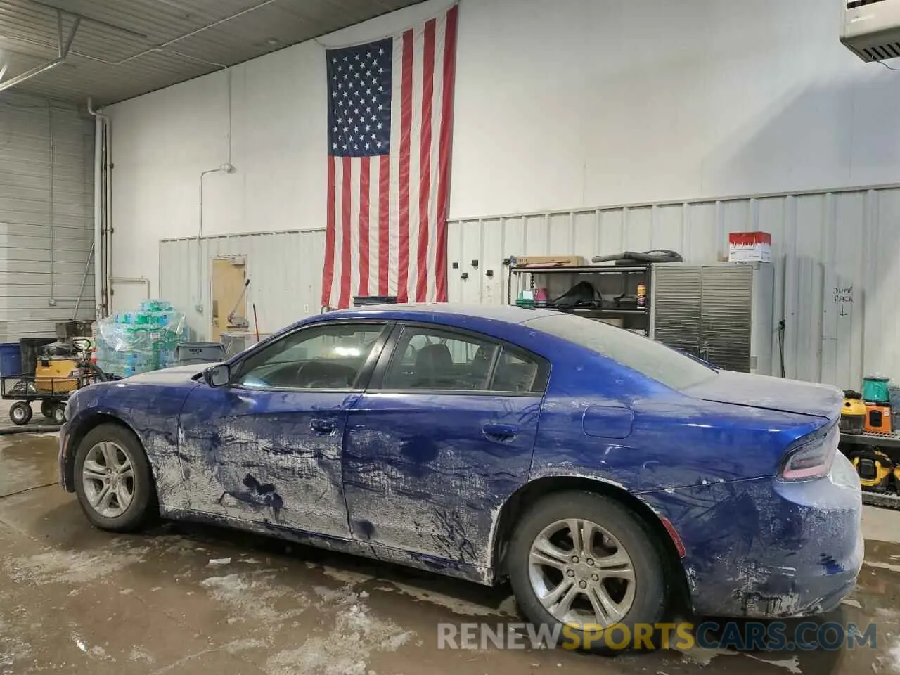 2 Photograph of a damaged car 2C3CDXBG6MH518320 DODGE CHARGER 2021